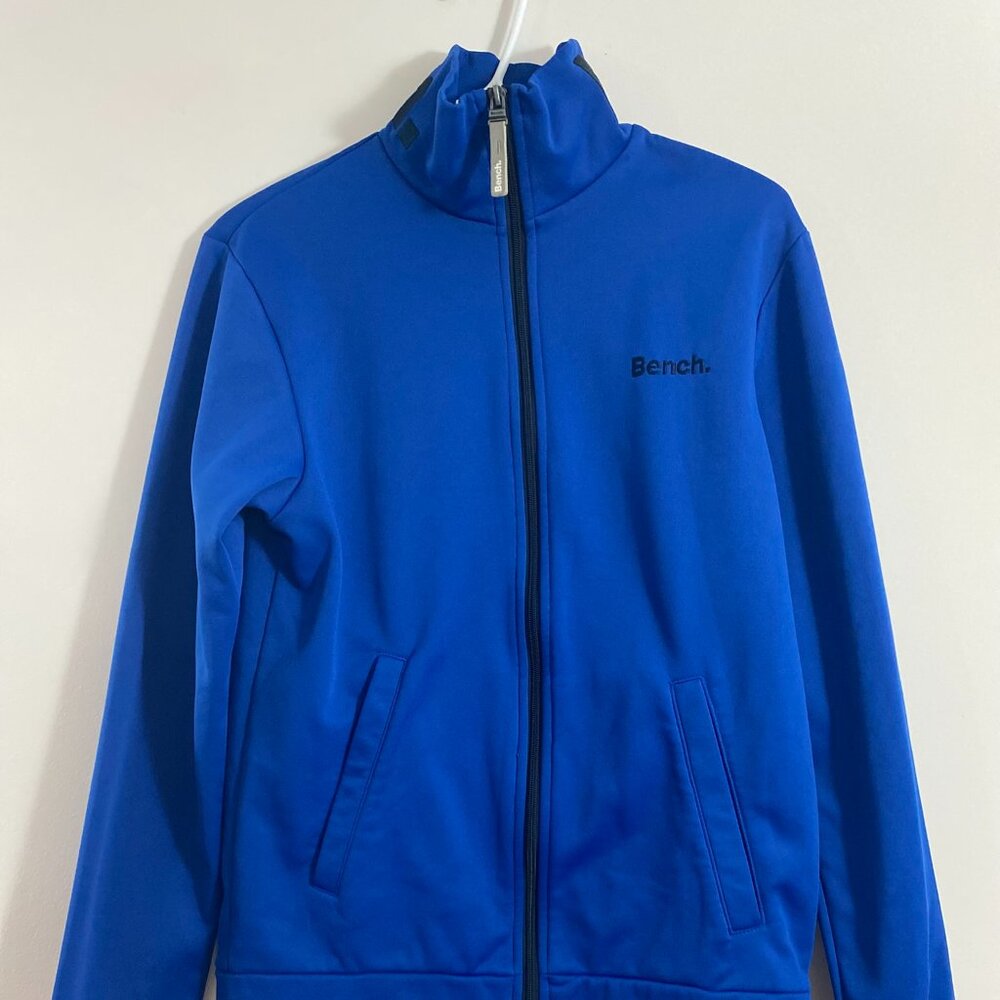 Bench Full-Zip Sweatshirt in Royal Blue, S